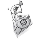 Couvercles pour bouton-poussoir et interrupteur rotatif amovible S2151 Master Lock #3