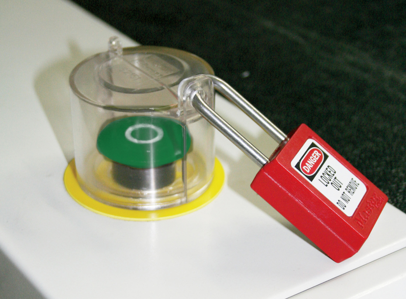 Couvercles pour bouton-poussoir et interrupteur rotatif amovible S2151 Master Lock #6