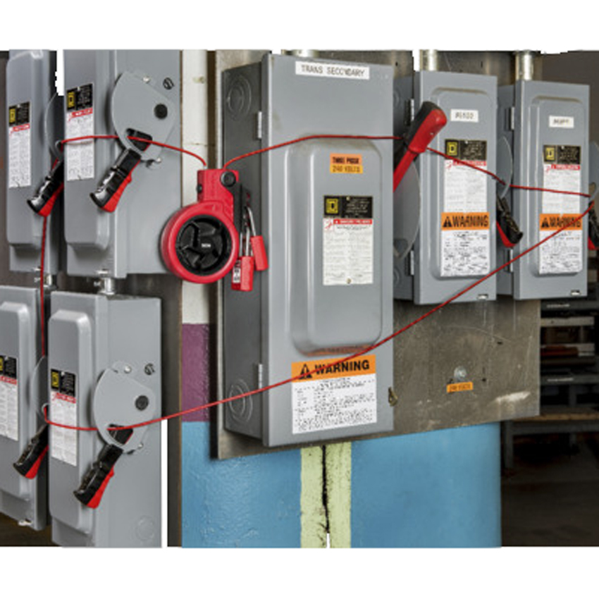 Câble de consignation de vannes rétractable Master Lock S856 #2