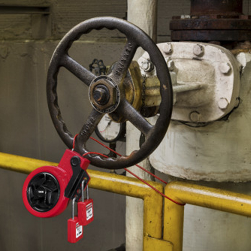 Câble de consignation de vannes rétractable Master Lock S856 #3