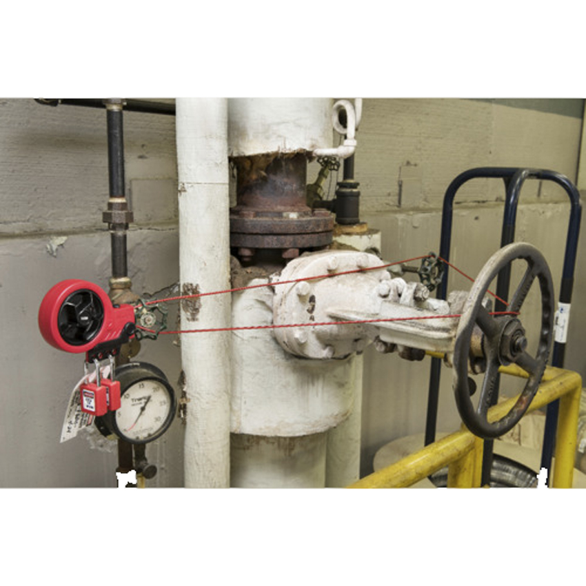 Câble de consignation de vannes rétractable Master Lock S856 #4