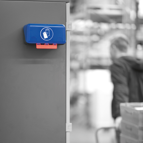 Boite de rangement EPI Secubox Mini bleue #3